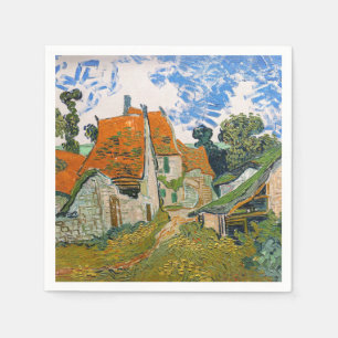 Vincent van Gogh - Straat in Auvers-sur-Oise Servet