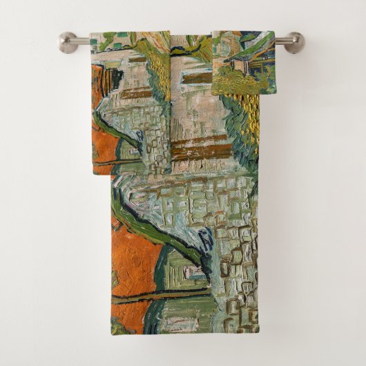 Vincent van Gogh - Street in Auvers-sur-Oise Bad Handdoek (Insitu)