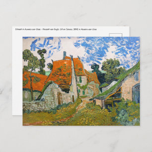 Vincent van Gogh - Street in Auvers-sur-Oise Briefkaart