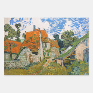 Vincent van Gogh - Street in Auvers-sur-Oise Inpakpapier Vel