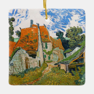 Vincent van Gogh - Street in Auvers-sur-Oise Keramisch Ornament