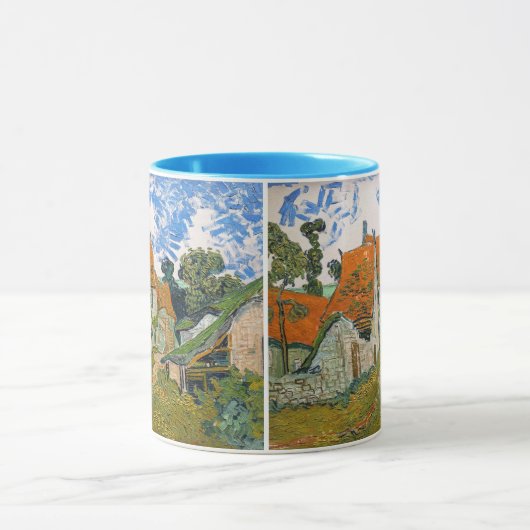 Vincent van Gogh - Street in Auvers-sur-Oise Mok (Midden)