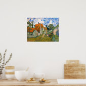 Vincent van Gogh - Street in Auvers-sur-Oise Poster (Keuken)