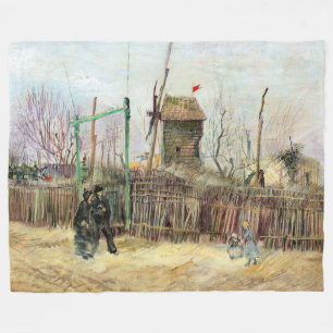 Vincent van Gogh - Street Scene in Montmartre Fleece Deken