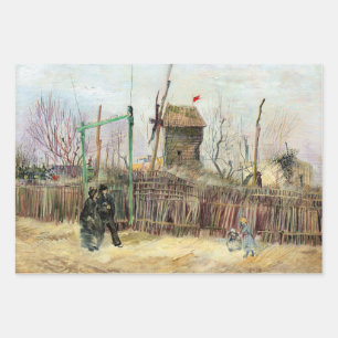 Vincent van Gogh - Street Scene in Montmartre Inpakpapier Vel
