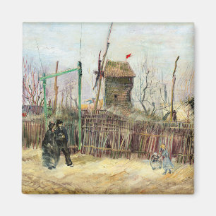 Vincent van Gogh - Street Scene in Montmartre Magneet
