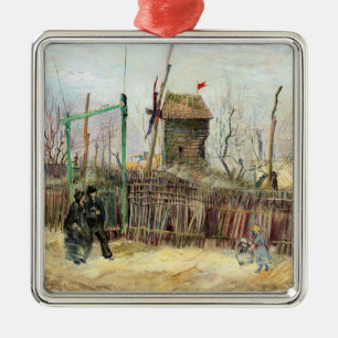 Vincent van Gogh - Street Scene in Montmartre Metalen Ornament