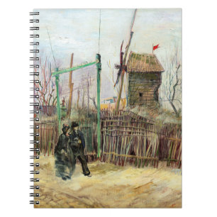 Vincent van Gogh - Street Scene in Montmartre Notitieboek