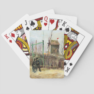Vincent van Gogh - Street Scene in Montmartre Pokerkaarten