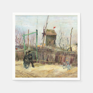 Vincent van Gogh - Street Scene in Montmartre Servet