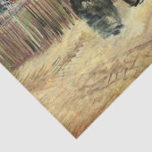 Vincent van Gogh - Street Scene in Montmartre Tissuepapier (Detail)