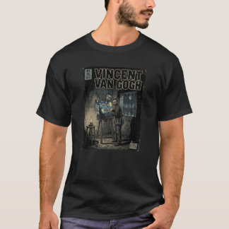 Vincent Van Gogh stripboekcover T-shirt
