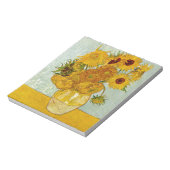 Vincent Van Gogh Sunflower Painting Notitieblok (Gedraaid)