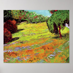 Vincent van Gogh - Sunny Lawn in een openbaar park Poster