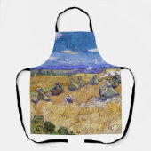 Vincent van Gogh - Tarwe Stacks met luiers Schort (Voorkant)