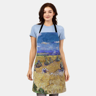 Vincent van Gogh - Tarwestapels met maaier Schort