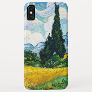 Vincent Van Gogh Tarweveld met cipressen iPhone XS Max Hoesje