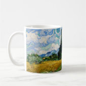 Vincent Van Gogh - Tarweveld met cipressen Koffiemok (Links)