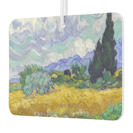 Vincent Van Gogh - Tarweveld met Cypresse Luchtverfrisser (Links)