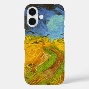 Vincent van Gogh Tarweveld met kraaien iPhone 16 Hoesje