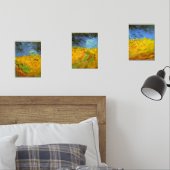 Vincent van Gogh Tarweveld met kraaien Muurkunst Sets (Slaapkamer)