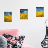 Vincent van Gogh Tarweveld met kraaien Muurkunst Sets (Woonkamer)