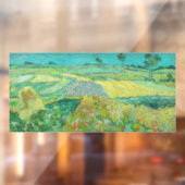Vincent van Gogh - Tarwevelden bij Auvers Raamsticker (Vel 2)