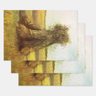 Vincent van Gogh - Tarwevelden Inpakpapier Vel