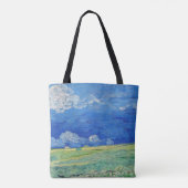 Vincent van Gogh - Tarwevelden onder Onweerswolken Draagtas (Achterkant)