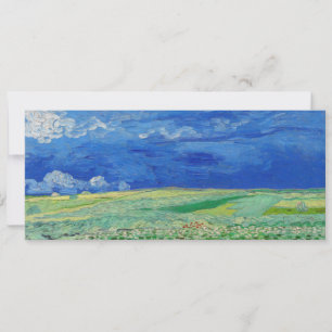 Vincent van Gogh - Tarwevelden onder Onweerswolken Kaart