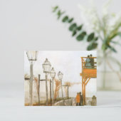 Vincent van Gogh - Terras en observatiedek Briefkaart (Staand voorkant)