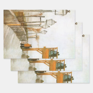 Vincent van Gogh - Terras en observatiedek Inpakpapier Vel