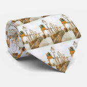 Vincent van Gogh - Terras en uitzichtplatform Stropdas (Opgerold)