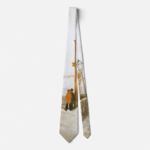 Vincent van Gogh - Terras en uitzichtplatform Stropdas