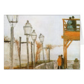 Vincent van Gogh - Terrasse et pont d'observation (Devant horizontal)