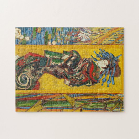 Vincent Van Gogh The Courtesan after Eisen Legpuzzel (Horizontaal)
