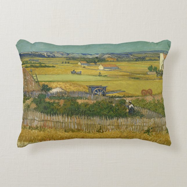 Vincent van Gogh - The Harvest Decoratief Kussen (Voorkant)