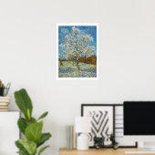Vincent van Gogh The Pink Peach Tree Poster (Bureau à domicile)