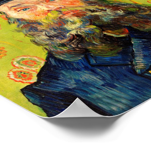 Vincent Van Gogh The Postman Joseph Roulin Poster (Hoek)