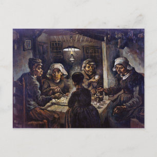 Vincent Van Gogh The Potato Eaters Fine Art Briefkaart