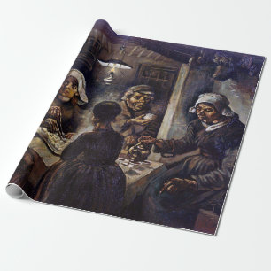 Vincent Van Gogh The Potato Eaters Fine Art Cadeaupapier