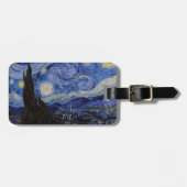 Vincent Van Gogh - The Starry night Bagagelabel (Voorkant horizontaal)