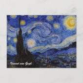 Vincent Van Gogh - The Starry night Briefkaart (Voorkant)