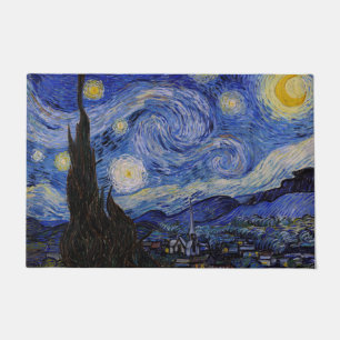 Vincent Van Gogh - The Starry night Deurmat