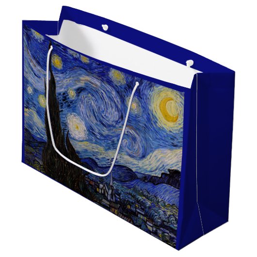 Vincent Van Gogh - The Starry night Groot Cadeauzakje (Voorkant Gekanteld)