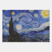 Vincent Van Gogh - The Starry night Inpakpapier Vel (Voorkant 2)