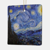 Vincent Van Gogh - The Starry night Keramisch Ornament (Links)