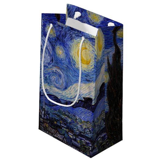 Vincent Van Gogh - The Starry night Klein Cadeauzakje (Achterkant Gekanteld)