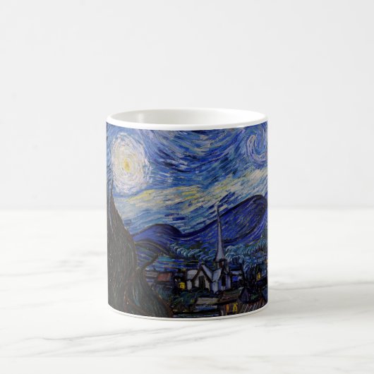 Vincent Van Gogh - The Starry night Koffiemok (Center)