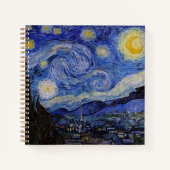 Vincent Van Gogh - The Starry night Notitieboek (Voorkant)